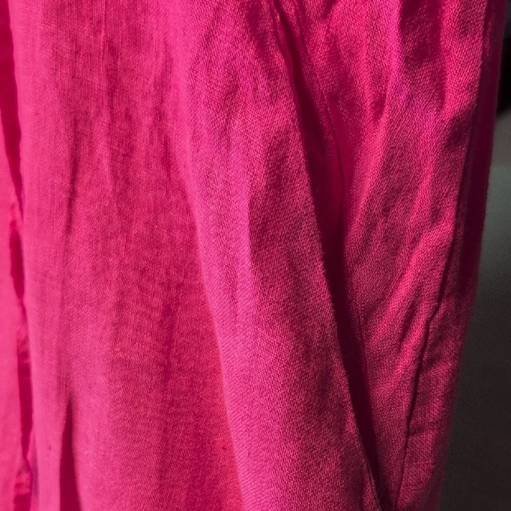 NWT 100 % Lino Made In Italy Linen Dress - Picture 11 of 11